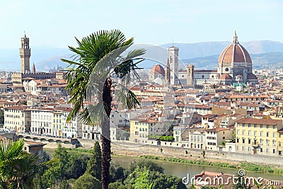 Florence Panorama Stock Photo