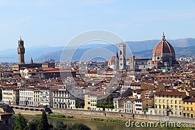 Florence Panorama Stock Photo