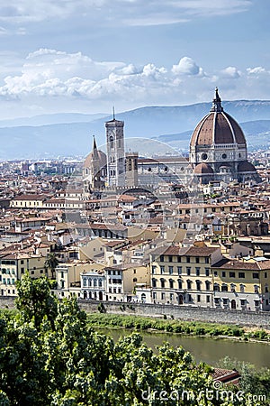 Florence panorama - Italy Stock Photo