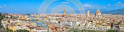 Florence panorama, Tuscany, Italy Stock Photo