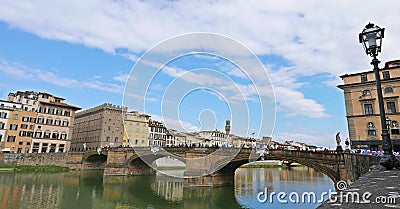 Florence panoramic Editorial Stock Photo