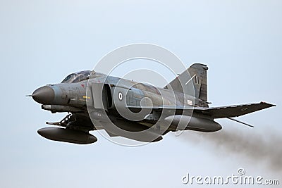 F-4 Phantom fighter plane Editorial Stock Photo