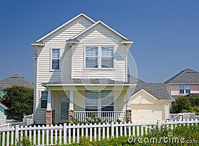 Florida cottage style home 2 Stock Photo