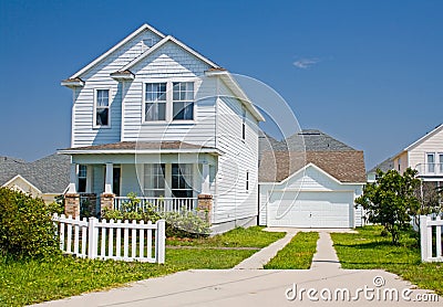 Florida cottage style home 3 Stock Photo