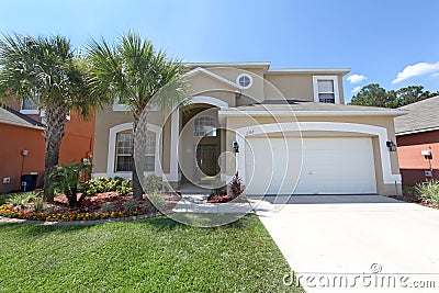 Florida Home Stock Photo