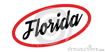 Florida rubber stamp Vector Illustration