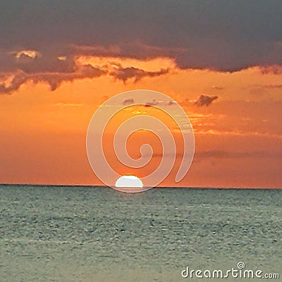 FLorida southwest sunset view, beaches Stock Photo