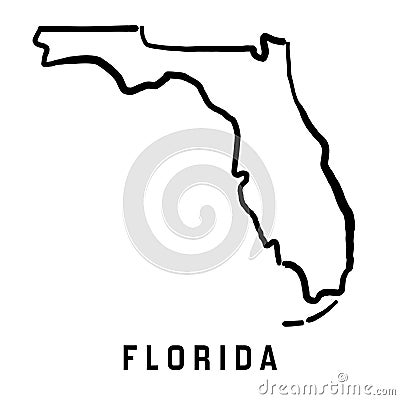 Florida state Vector Illustration