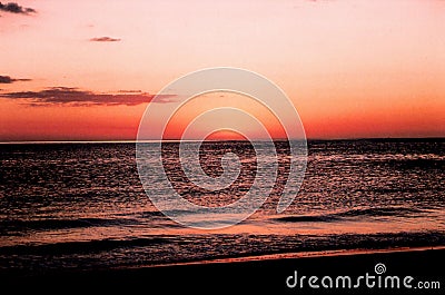 Florida sunset Stock Photo