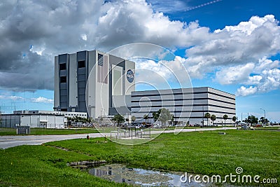  Florida, USA - NASA building Editorial Stock Photo