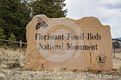 Florissant fossil beds national monument Editorial Stock Photo