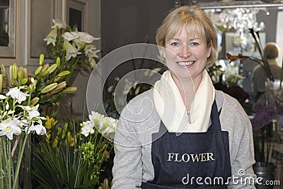 Florist Stock Photo