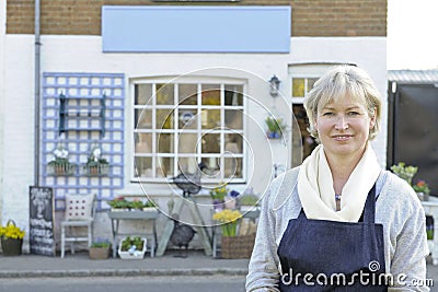 Florist Stock Photo