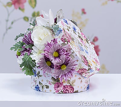 Florist Designed Bouquet Stock Photo