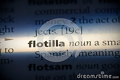 Flotilla Stock Photo