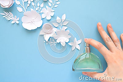 Flower arrangement. Flowers, fragrance, perfume Stock Photo