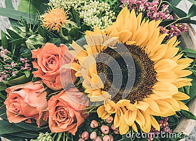 Flower arrangement Stock Photo