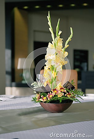 Flower decoration Stock Photo