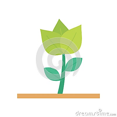 Flower, lotus Line Style vector icon which can easily modify or edit Vector Illustration