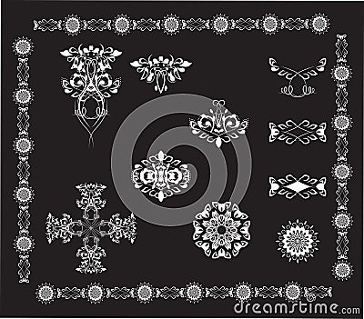 Flower pattern Vector Illustration