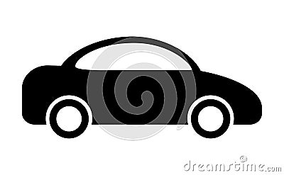 Car outline icon Vector Illustration