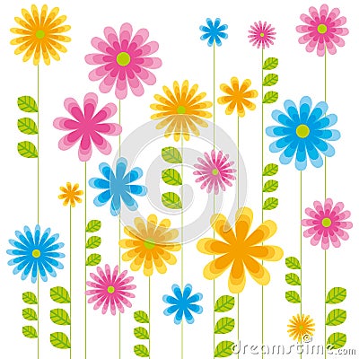 Flowers Vector Illustration