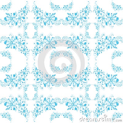 Flowers. Abstract wallpaper with floral motifs. Seamless pattern. Wallpaper. Stock Photo