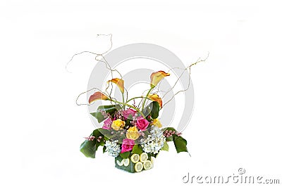 Flowers arrangment 5 Stock Photo