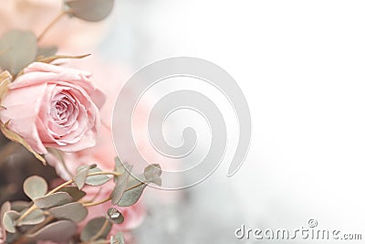 Flowers bouquet close up. Stock Photo