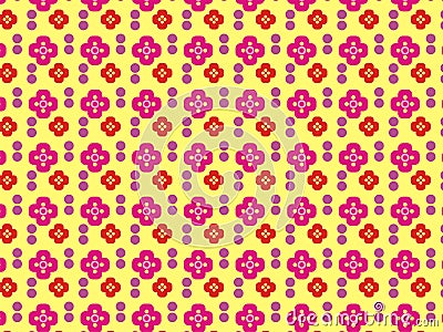 The flowers deep yellow wallpaper and backdrop Stock Photo