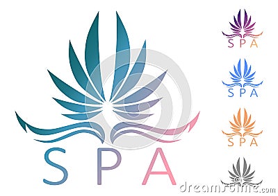 Flowers design vector for spa Vector Illustration