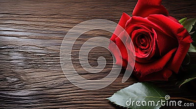 flowers valentine roses background Cartoon Illustration