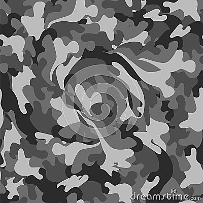 Flowing fluid seamless pattern Vector Illustration