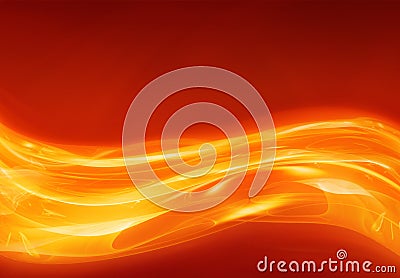 flowing heat or lava abstract Stock Photo