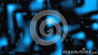 Flowing plasma abstraction - close up view with blurring, 3d computer generated background Stock Photo