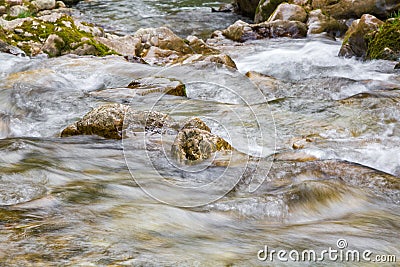 Flowing water Stock Photo