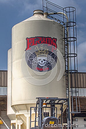 3 Floyds brewing in Munster Indiana Editorial Stock Photo