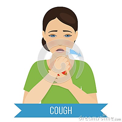 Flu and cold Vector Illustration