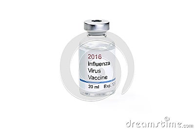 2016 Flu Vaccine Stock Photo