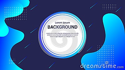 Fluid landing page background. Fluid, liquid, wavy, gradient, flowing, dynamic shape background. Trendy and modern background colo Vector Illustration