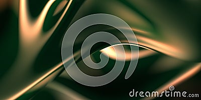 Fluid mercurial substance. Abstract iridescent background. Smooth gradient layout for decoration Stock Photo