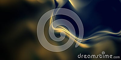 Fluid mercurial substance. Abstract iridescent background. Smooth gradient layout for decoration Stock Photo