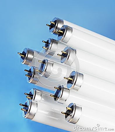 Fluorescent light Stock Photo