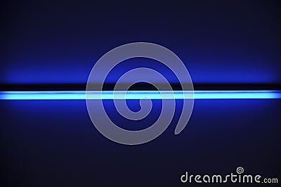 Fluorescent tube Stock Photo