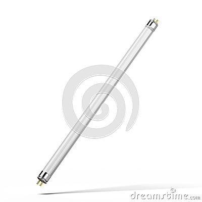 Fluorescent tube lamp Stock Photo