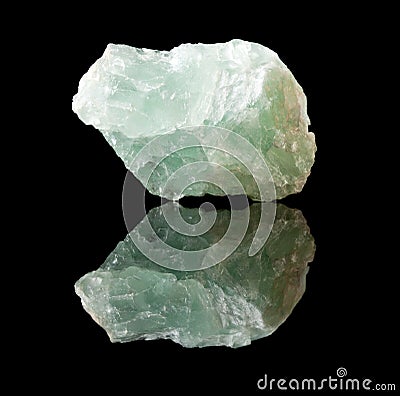 Fluorite crystal or mineral Stock Photo