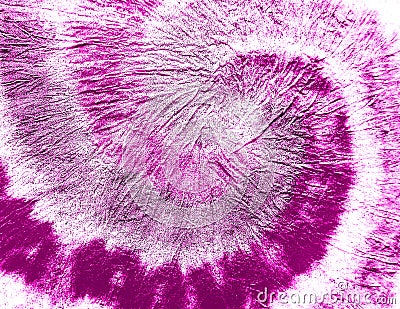Flush Spiral Shibori Texture. Coral Swirl Watercolor Splash. Roseate Acrylic Paint. Pink Brush Banner. Blush Artistic Dirty Canva. Stock Photo