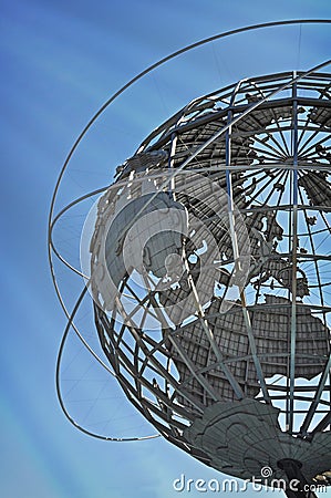 Flushing Meadows Corona Park Unisphere Editorial Stock Photo