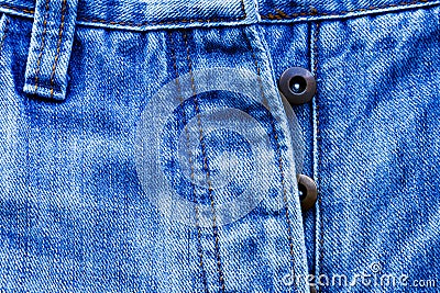 Parts of jeans trousers Stock Photo