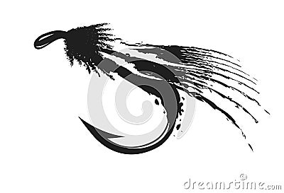 Fly-fishing Vector Illustration